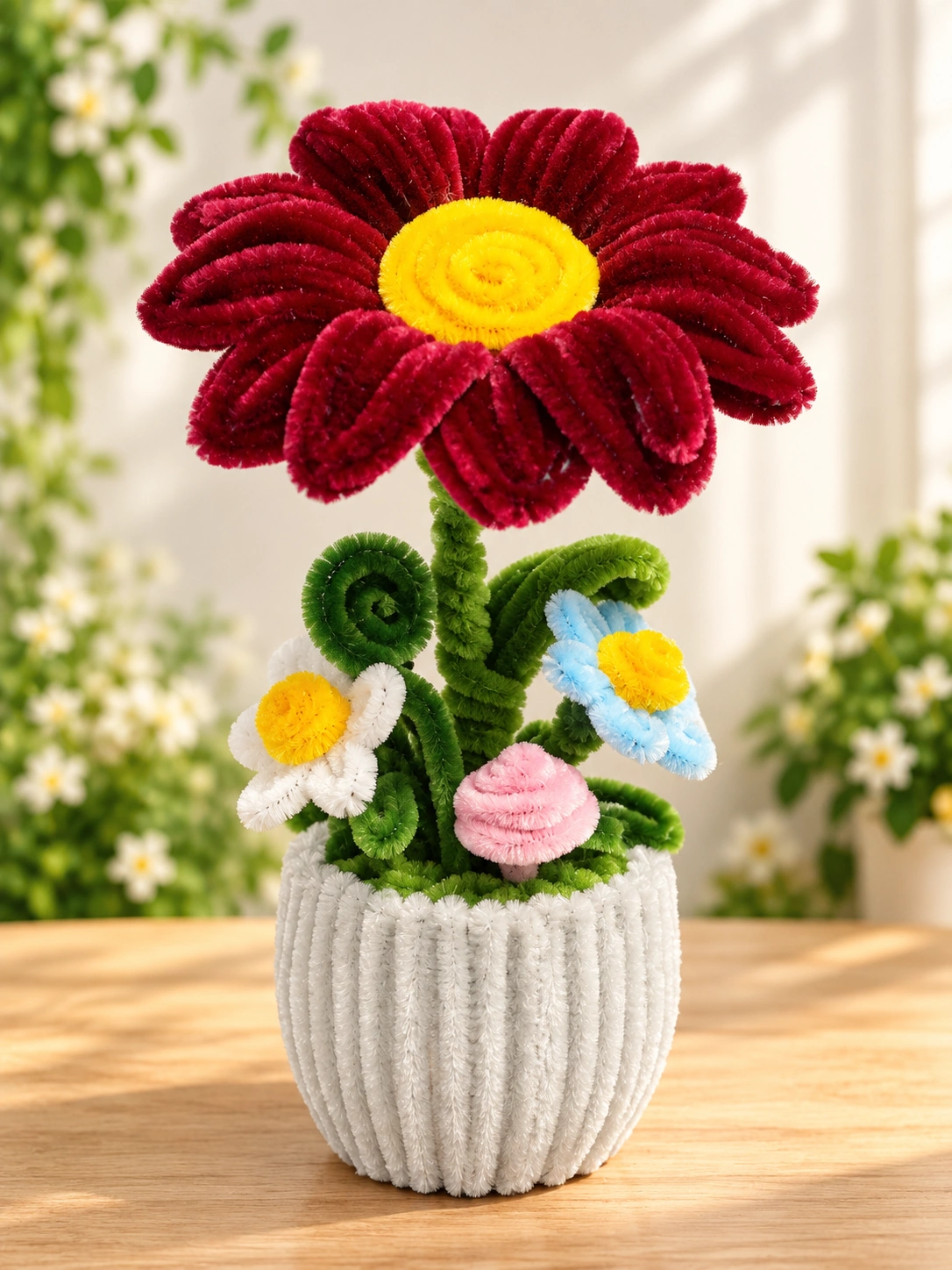 Ruby Garden, handmade artificial flower Sri Lanka